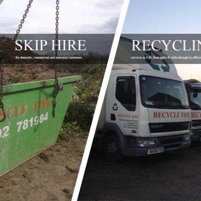 Reliable, responsible & affordable recycling and waste management across Fife & beyond. Creating jobs & training for the local area. We do more for you.