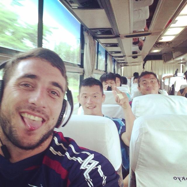 Had an awesome time in New Zealand playing for the Hurricanes, but I have a new team in Japan that is wicked