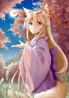 Hello, my name is Kitsune. I am cold hearted fox spirit that doesn't like company. I live alone in the world, still searching for someone that  understands me.