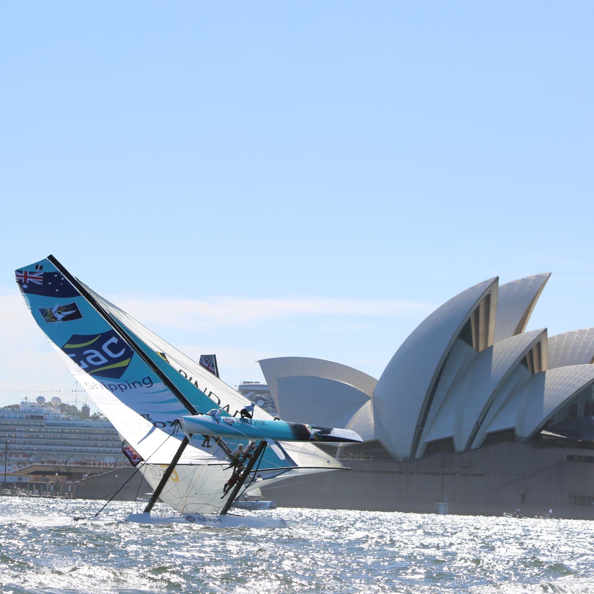 Official account for the Extreme Sailing Series Sydney Act. December 12-14, 2014