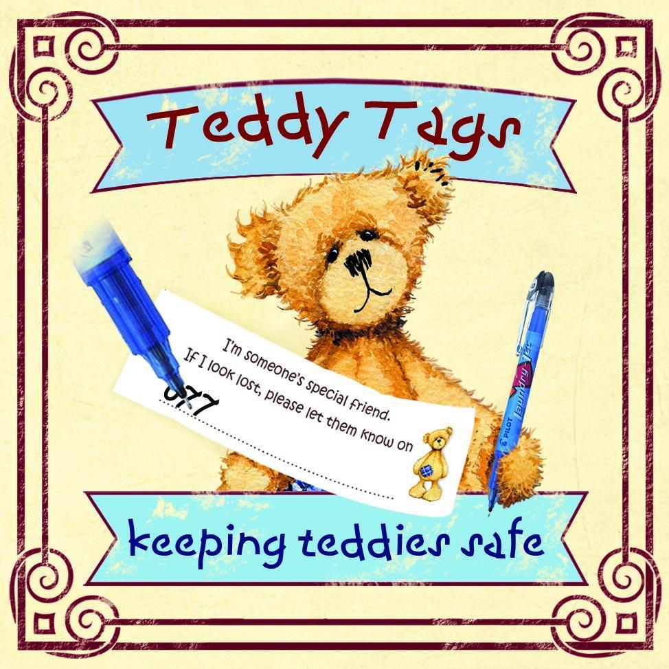 Teddy Tags & The Teddy Bear Lost & Found Map are ethical projects from Responsible Business, @Alicesbearshop