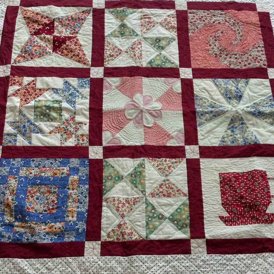 I retired several years ago and spend all my time quilting now!