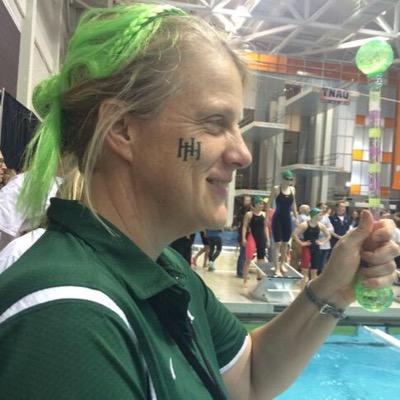 math teacher, swim coach