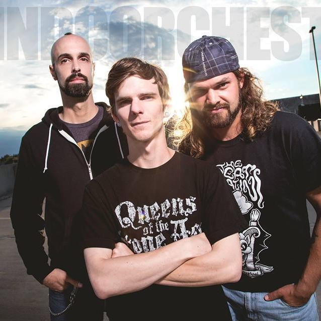 Thunder Bay Grindcore/Punk band. Kris Woods lead guitar/vocals. Colin Craig Drums. Ryan Redemption Bass.