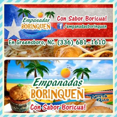 Puerto Rican food truck in Greensboro, NC. 336-681-1610. We have empanadas (empanadillas), mofongo, pernil, pinchos, tripletas, etc. Like us on Facebook