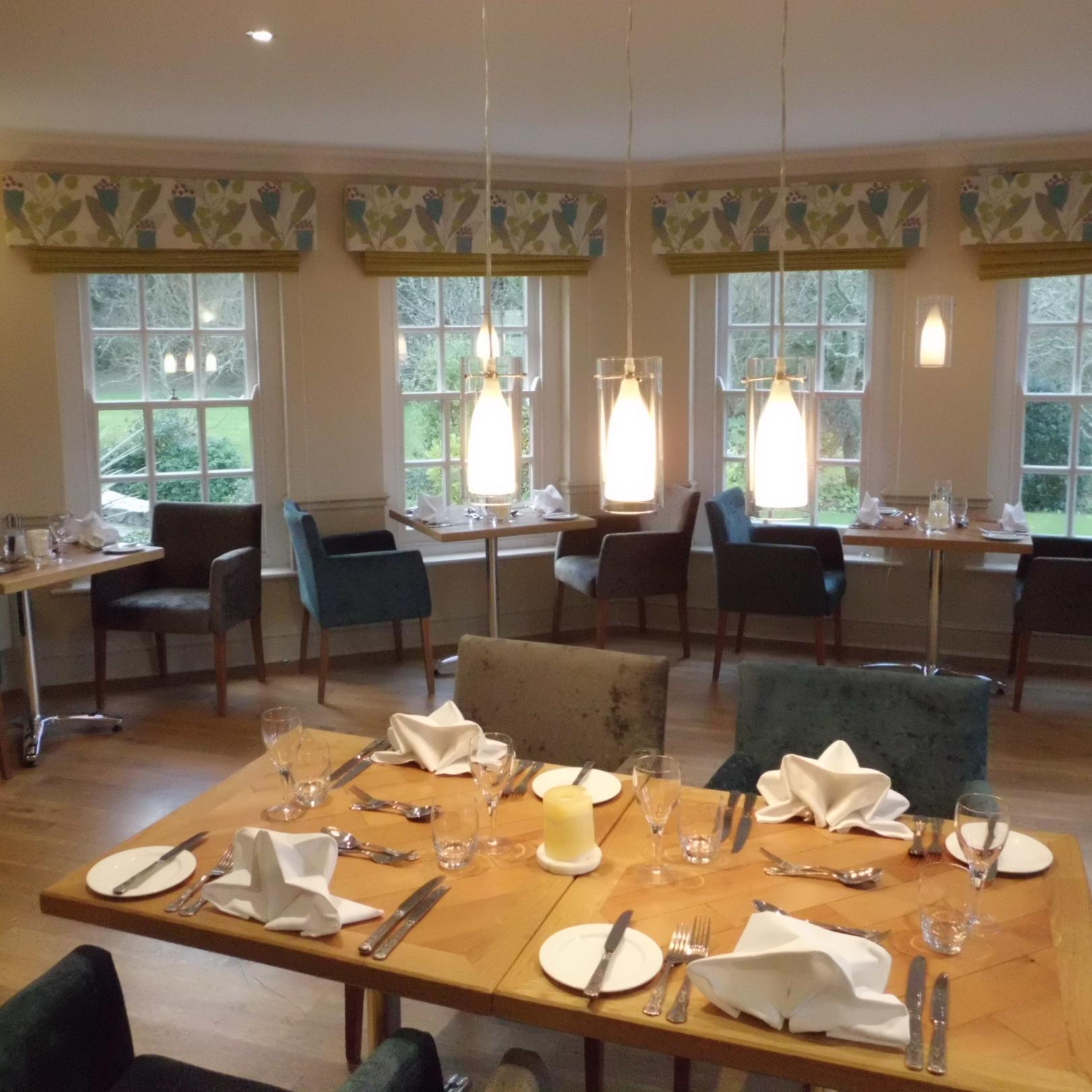 The Dining Room at Rose in Vale Hotel. A new fine dining restaurant in the heart of Cornwall. Opening February 2015!