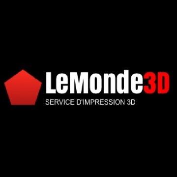 LE MONDE 3D is specialized in 3D printing services, including 3D scanning & modeling.