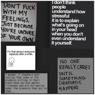 Im not going to say anything except im going through depression,etc,but i can still talk to anyone!Follow and ill follow back(unless..)I like1D and 5SOS too