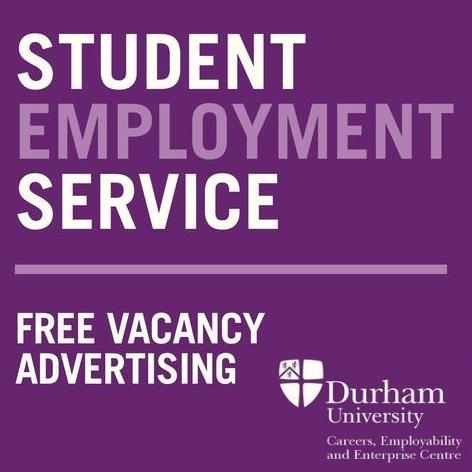 Student Services Portal There are a number of external online jobs boards that advertise part-time vacancies in the Durham and Stockton areas. As many of these jobs boards are well-known websites advertising nationally, there is usually a much wider selection of vacancies available.