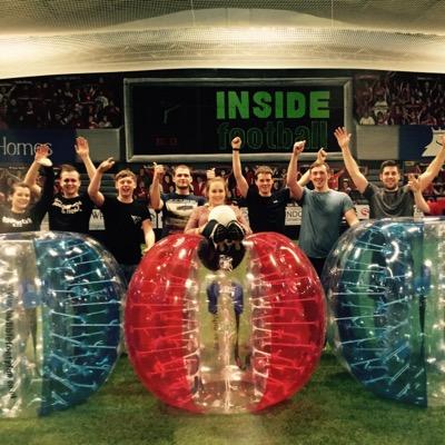 We have brought bubble football to Stroud:) 
Based at Inside Football in Brimscombe, hire us for parties, stag / hen, corporate, team building or just for fun.