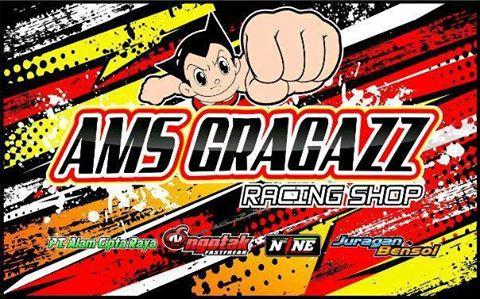 AMS Gragazz Racing Team┃AMS Gragazz Racing Shop Jl.Ki Maja No.19C Way Halim B.Lampung Open Senin - Sabtu. 10.00 - 18.00wib.    ☎0898438. 0001.    ☎ 081273144499