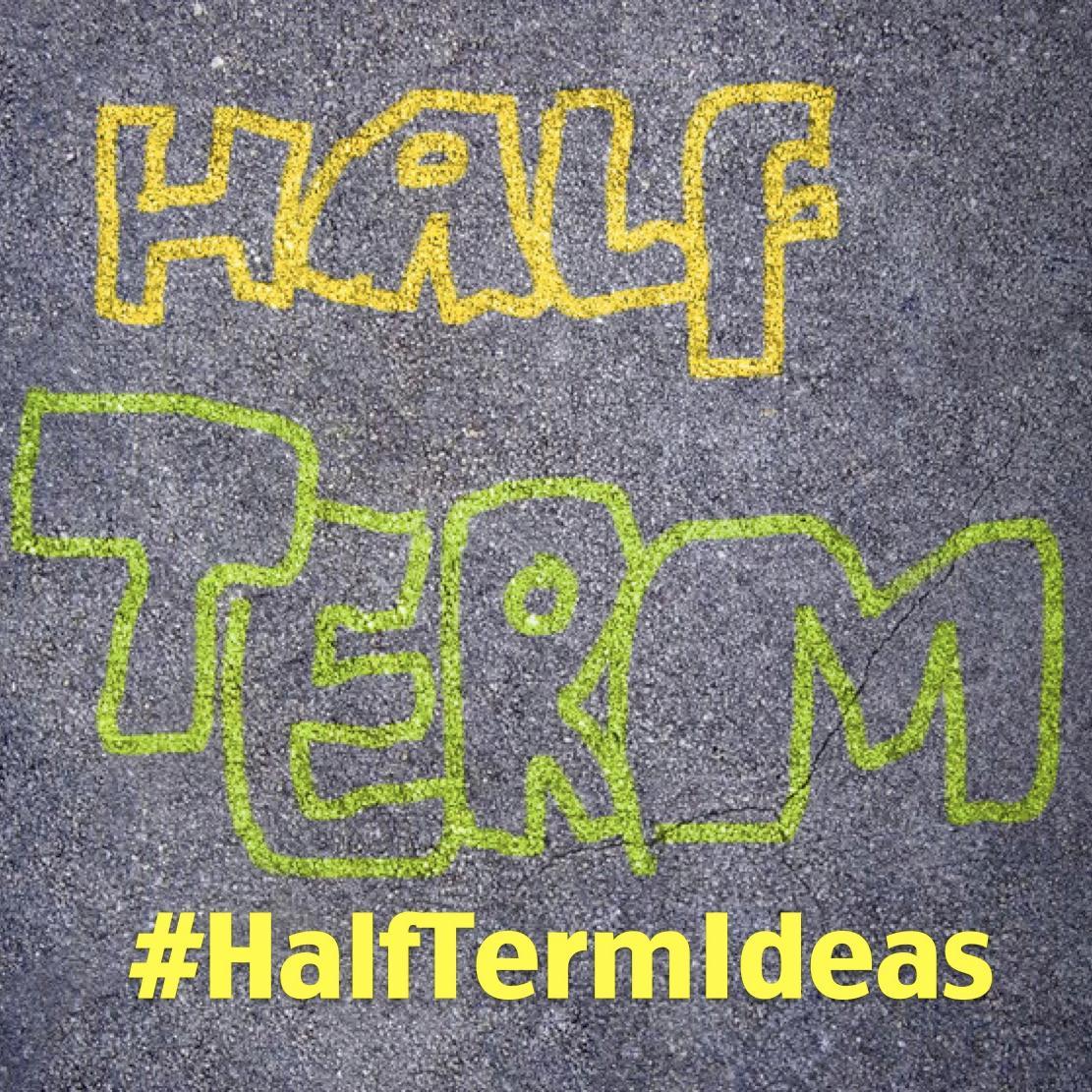 HalfTermIdeas's profile picture. Share your #HalfTermIdeas use the hashtag and we'll RT the best for free. We want all kids (and their grown ups) to LOVE half term and have fun together.