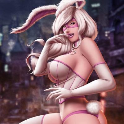 My name is Jaina Hudson also known as white rabbit Im a mysterious woman dressed up like a rabbit who likes to be chased but never caught engaged @mrvl_Deadpool
