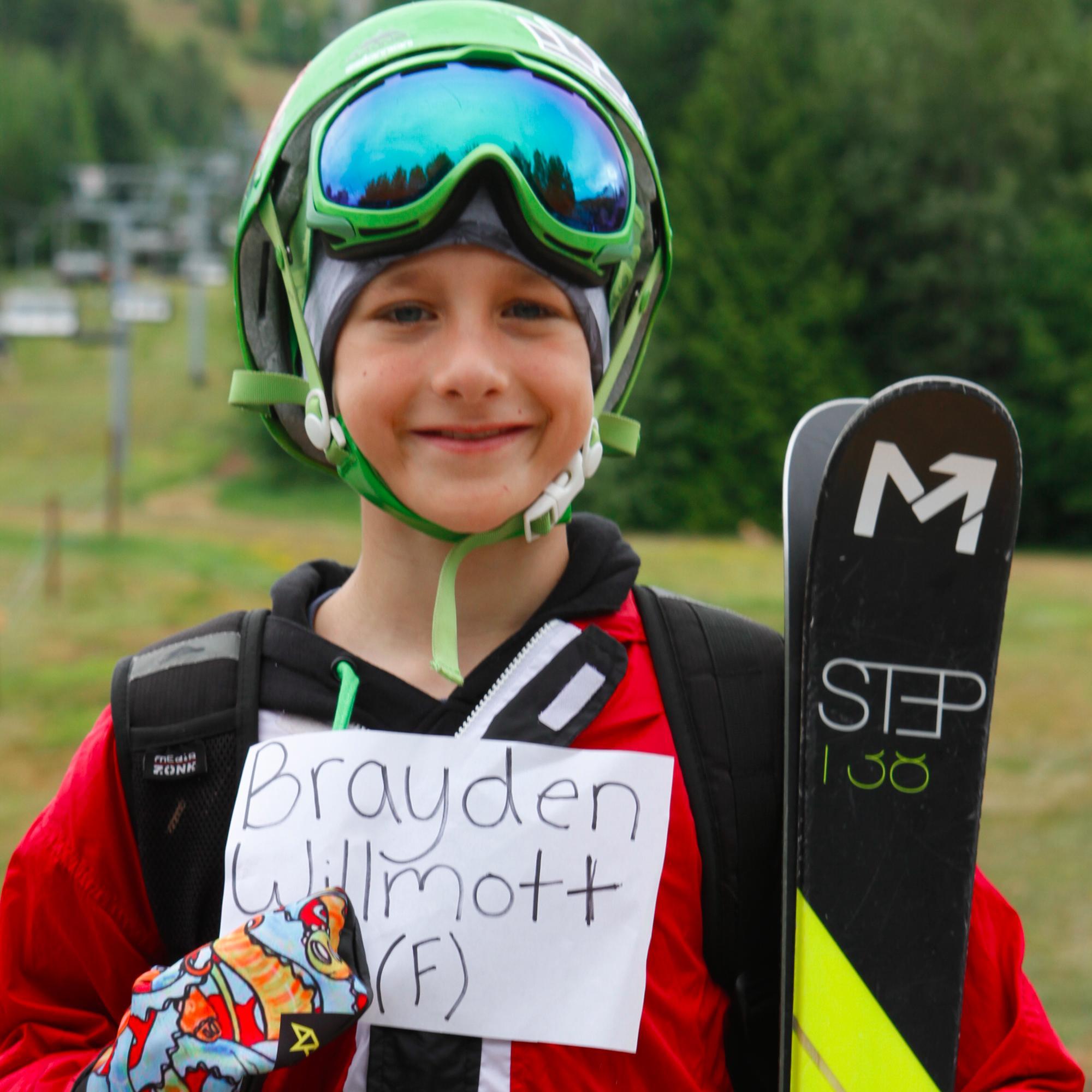 12 year old Freestyle Skier - Agenda Freeski Team - Sponsored by Atomic