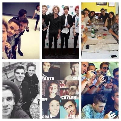 1D , youtubers , O2L , amazing people ❤️them to bits they are all my life they all mean the world to me