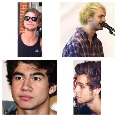 all the pictures of 5sos scruff (okay but not really calum)