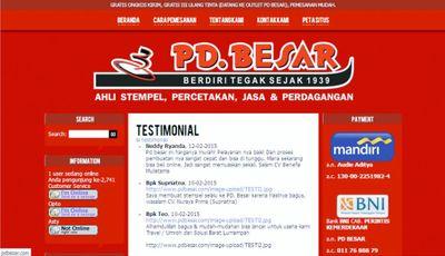 Toko online stempel pertama di Jabar