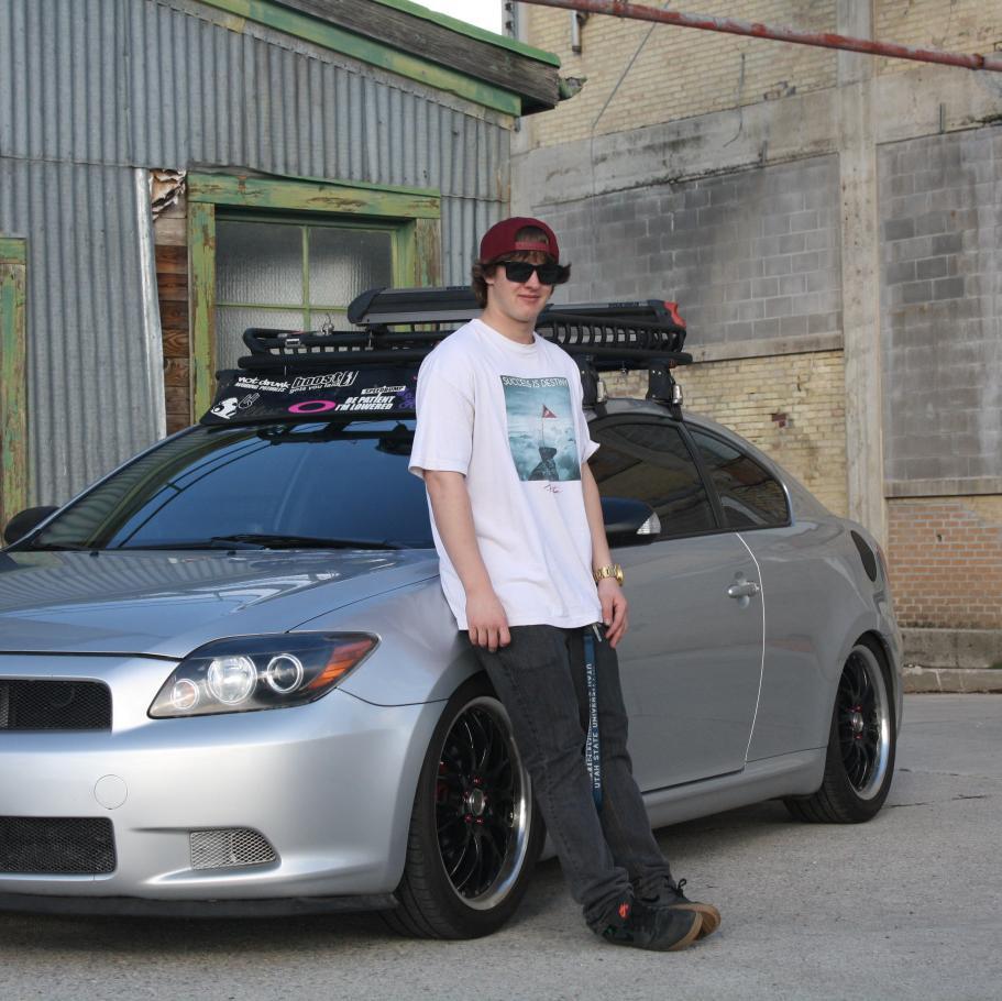ride downhill and love cars                                  trek session 88                                       2007 Scion TC