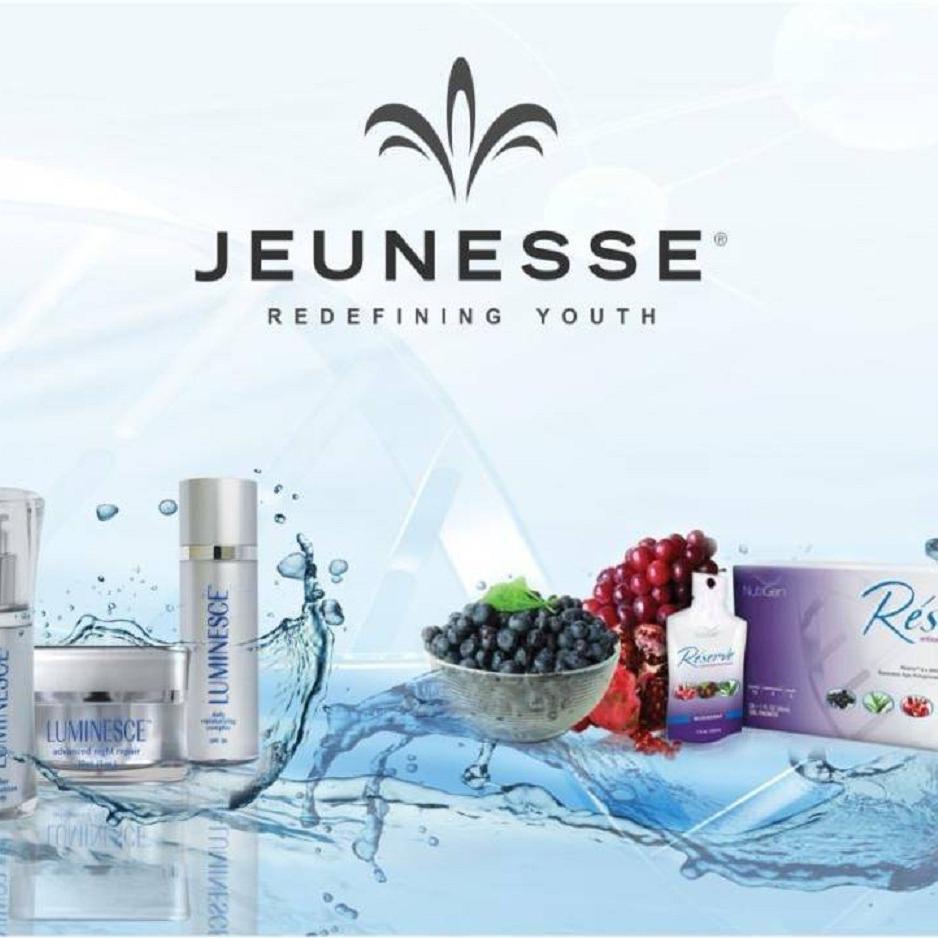 Jeunesse combines breakthrough sciences in a product system that enhances youth by working at the cellular level.