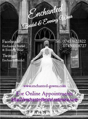 Friendly, Relaxed Bridal Boutique offering 1-2-1 viewings by appointment only with a selection of gowns to suit all budgets. Book your appointments NOW girls!