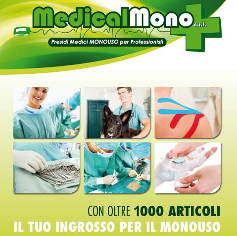 medical_mono's profile picture. Ingrosso specializzato nella vendita di presidi medicali monouso. Prodotti per professionisti e privati a prezzi competitivi.