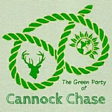 Cannock Chase Green Party working for the Common Good of all the residents of Cannock Chase