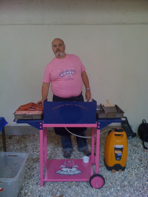 Papaours, supporter du Stade Francais Rugby