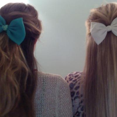 I love books and she loves fashion, we couldn't be more opposite but that's what makes us sisters