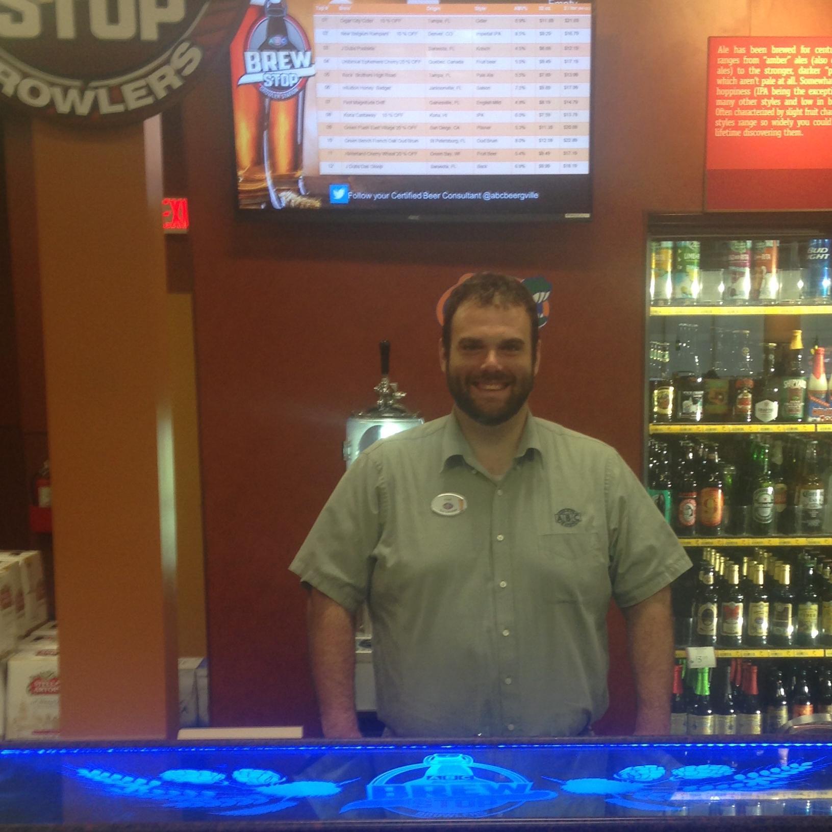 Beer consultant for ABC Fine Wine & Spirits on Archer Rd. Follow me for Brew Stop updates, tastings & new brews. Store info here: http://t.co/eiSh8w2jcz
