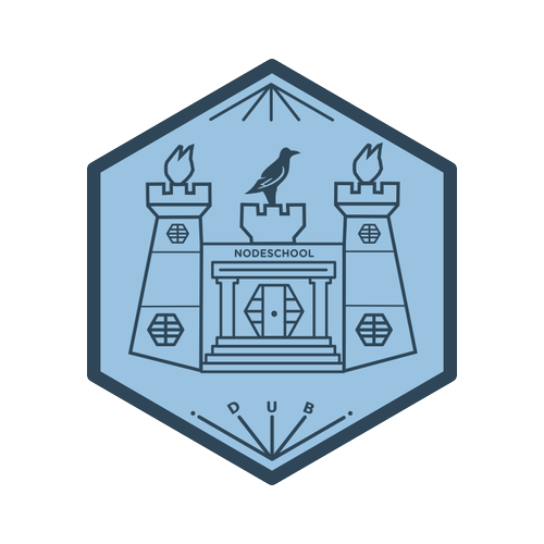 twitter account for the dublin chapter of nodeschool