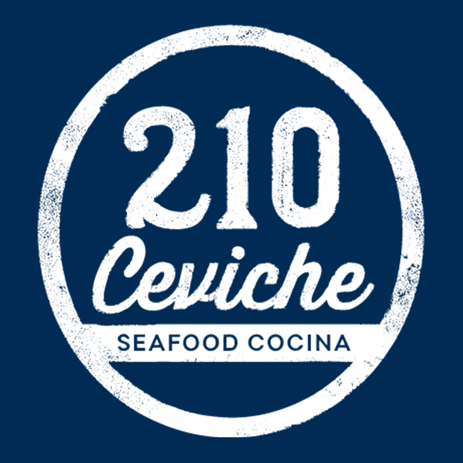 “210 Ceviche Seafood-Cocina”. Features fresh seafood dishes typical of Mexico’s Pacific Coast.