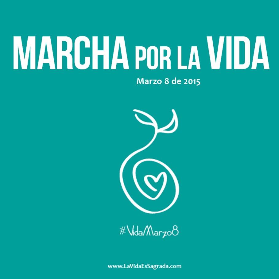 Marcha por la vida. La vida es sagrada.