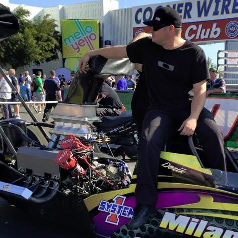 California Dairy Farmer and Injected Nitro Afuel Dragster Driver