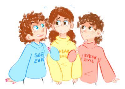 Hi, I'm Willow. I'm the 3rd triplet of the Transcendence Triplets. Hear Evil. Especially close to her Uncle Alcor. Parents: Mabel and Henry.