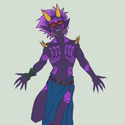 I am Majora God of Chaos! Death is your ultimate fait. You look to the heavens for hope and from the heavens I bring your destruction, your death, I BRING CHAOS