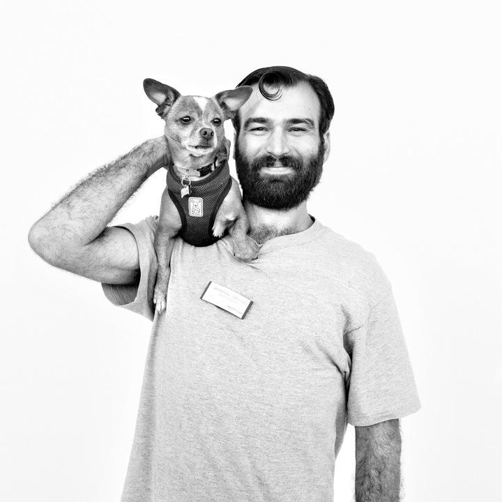 Finding Shelter is a book by award winning photographer Jesse Freidin about the beautiful bond between volunteers + abandoned shelter animals. Order your copy: