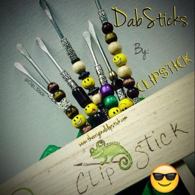 Welcome to Clip Stick where all designs are created by the artist. These are unique handcrafted Clipstick's and Dabstick's.
954-260-1874