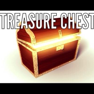 Treasure Chest containing epic miscellaneous gaming items sent to you