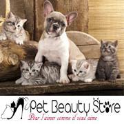 Bienvenue dans votre boutique dédiée aux chats et aux chiens. Pet Beauty Store, pour l'aimer comme il vous aime.