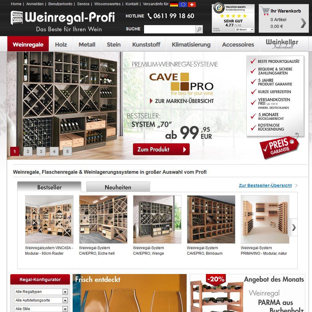 Weinregal_Profi's profile picture. Die variantenreiche Welt der Weinlagerung...

können Sie in unserem Online-Shop http://t.co/6xRLYZ2mIm entdecken. Bereits seit 1994 bieten wir unseren Kunden in