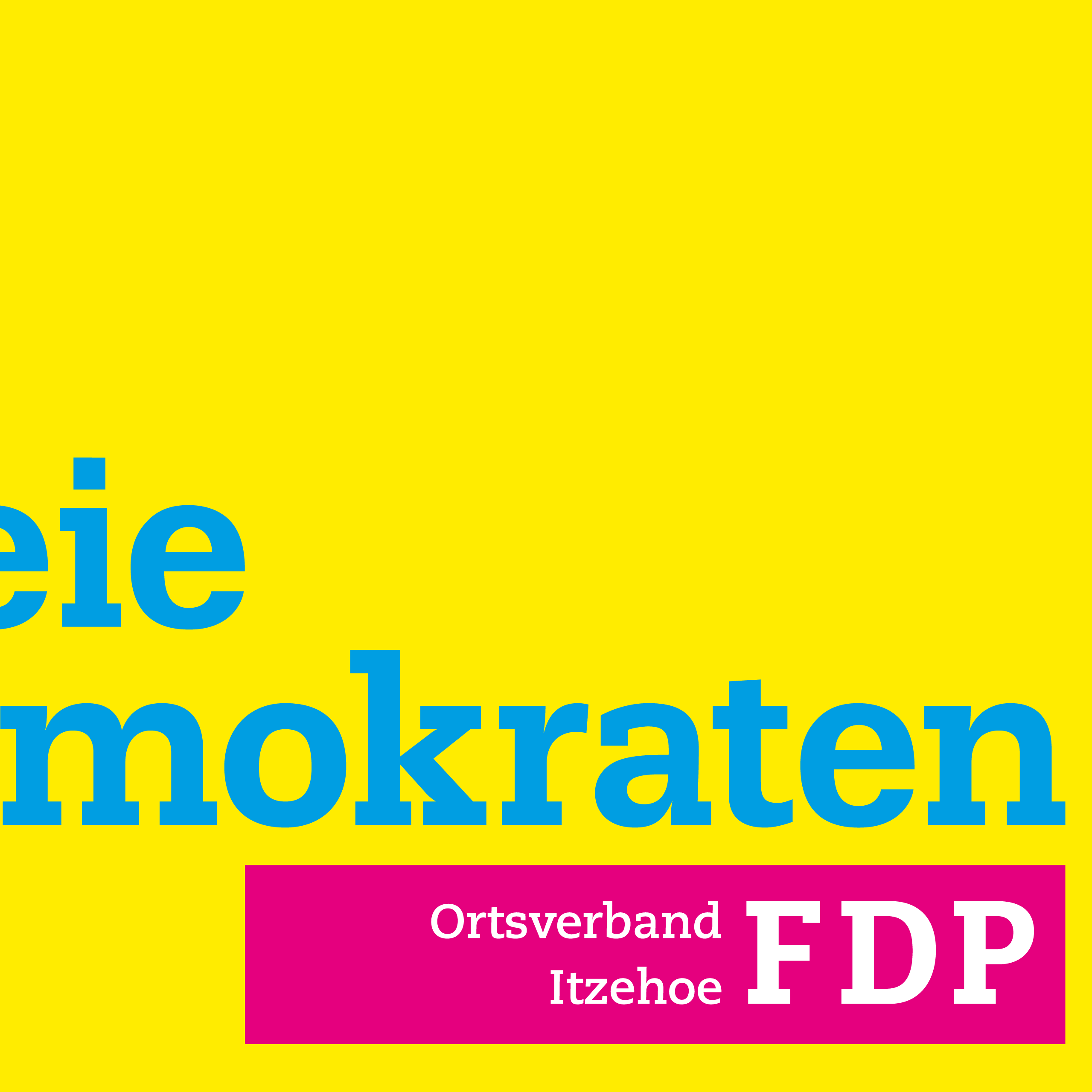 FDPIZ's profile picture. Freie Demokraten FDP Ortsverband Itzehoe