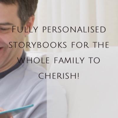 Personalised story books for children aged 0-12 years old. Child can have their name, age and hometown as well as friends and family being part of their book!