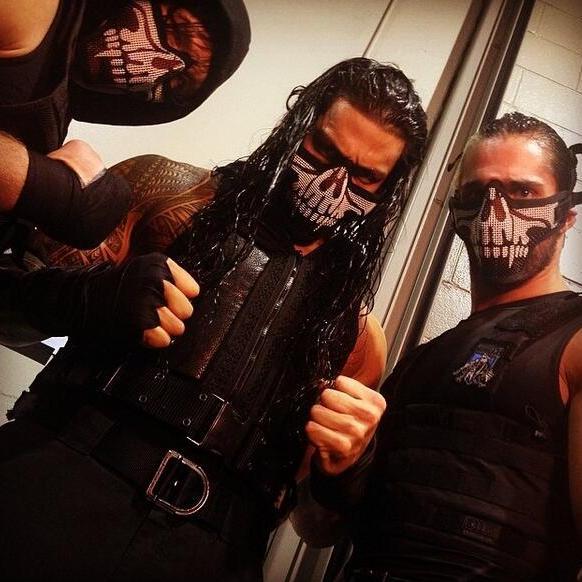 With my boys, @Unhingedmox and @ReignsUnhinged.
