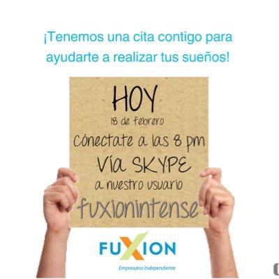 Fuxion Intense, es un proyecto que te permitirá ser tu propio jefe. Para mayor información, escríbenos a fuxion.intense@gmail.com