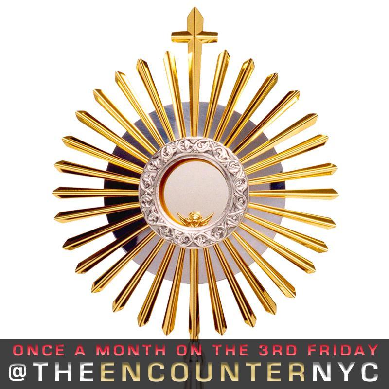 Once a month, Adoration, Confession, Artistic Presentation in New York City presented by the Idente Missionaries.
