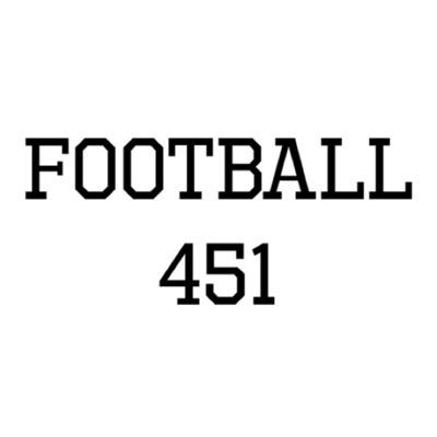 Official f00tball451 Twitter account.    
Let the foot see the ball.