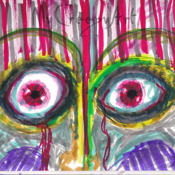 mycreepyart's profile picture. There has to be darkness for there to be light.