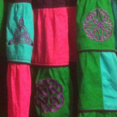I am a theatrical costumer, and digitize very pretty machine embroidery designs on Etsy. I am also in the SCA and love Scifi and fantasy. Lets dream on!