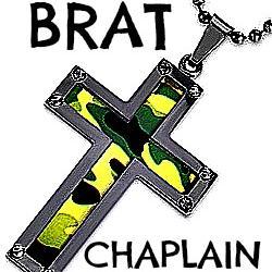Minister at the BRAT BASE CHAPEL BRATS BLESSING BRATS