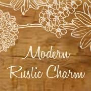 ModrnRusticChrm's profile picture. Modern Rustic Charm sells gorgeous handmade items including organizers, storage bins, rustic signs, wine racks, flower vases & wedding décor.